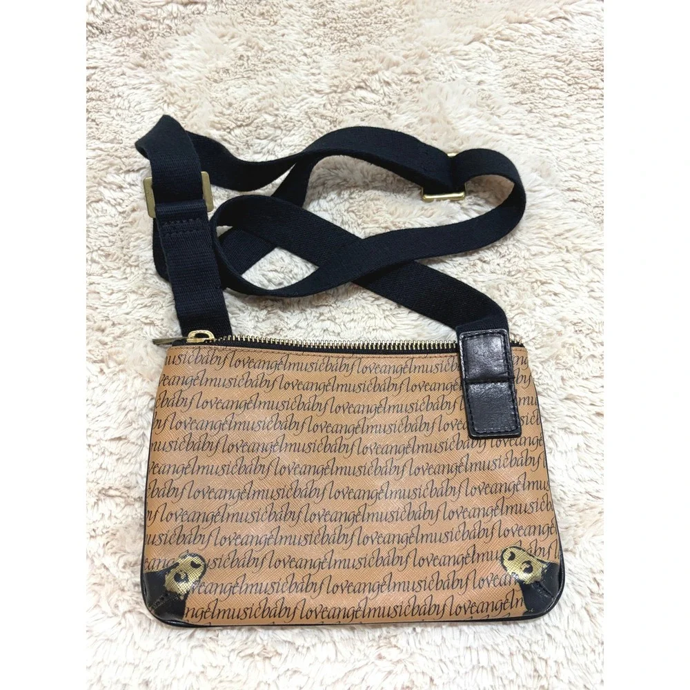 VINTAGE L.A.M.B. Gwen Stefani Love Angel Music Baby Calligraphy Crossbody Bag